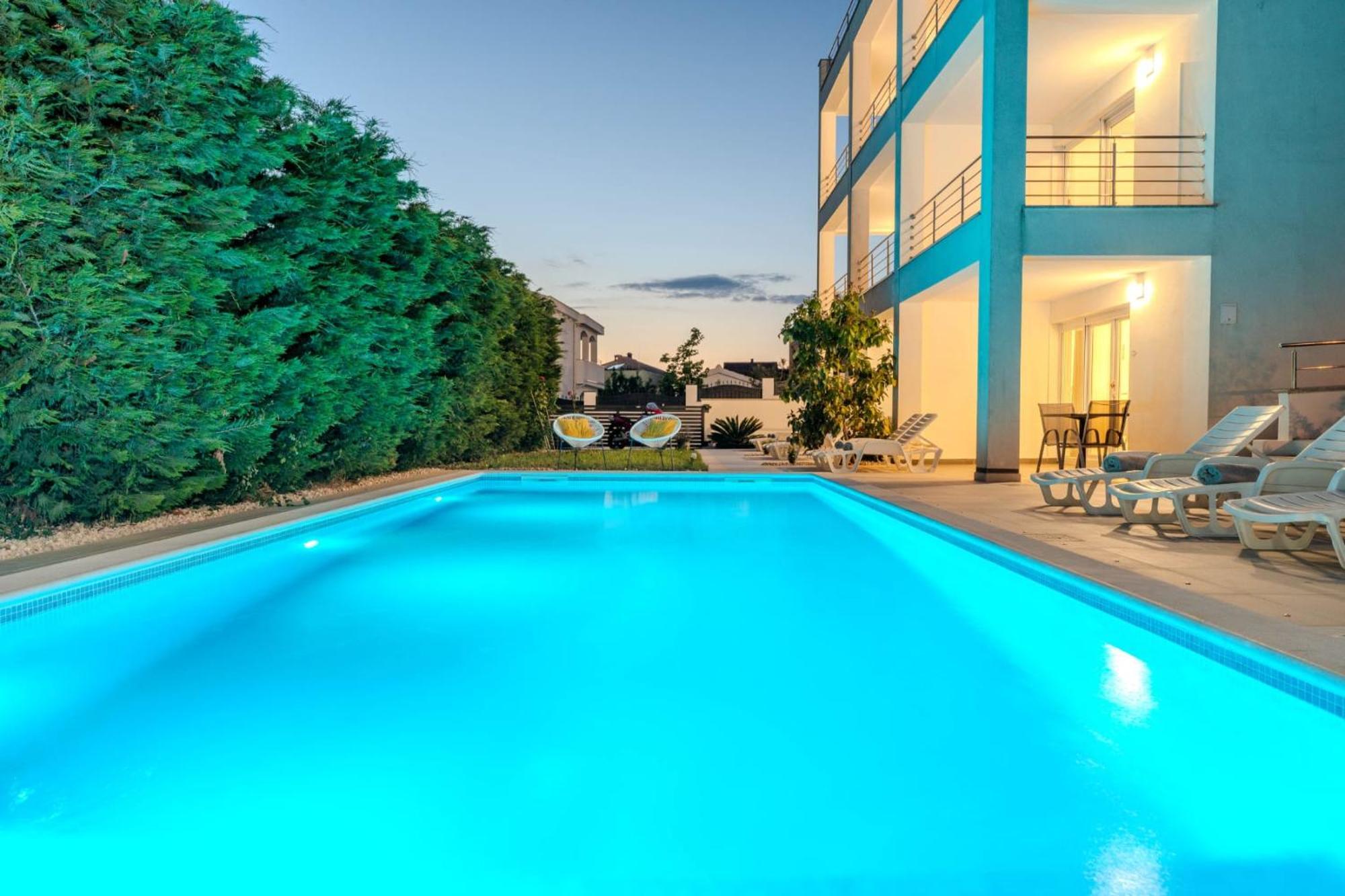 Apartment Deluxe Villa Carlotta Zadar Exterior photo