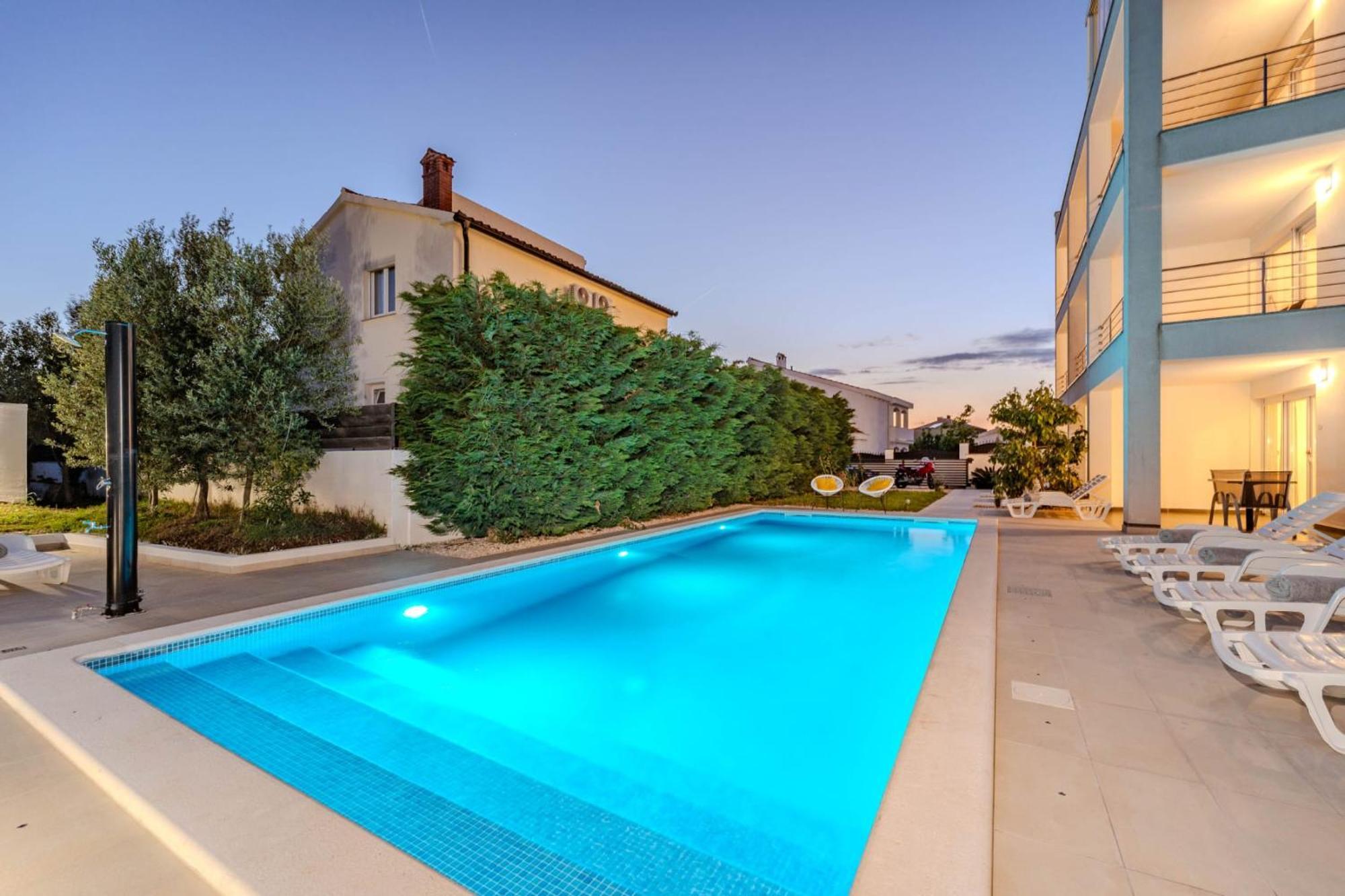 Apartment Deluxe Villa Carlotta Zadar Exterior photo